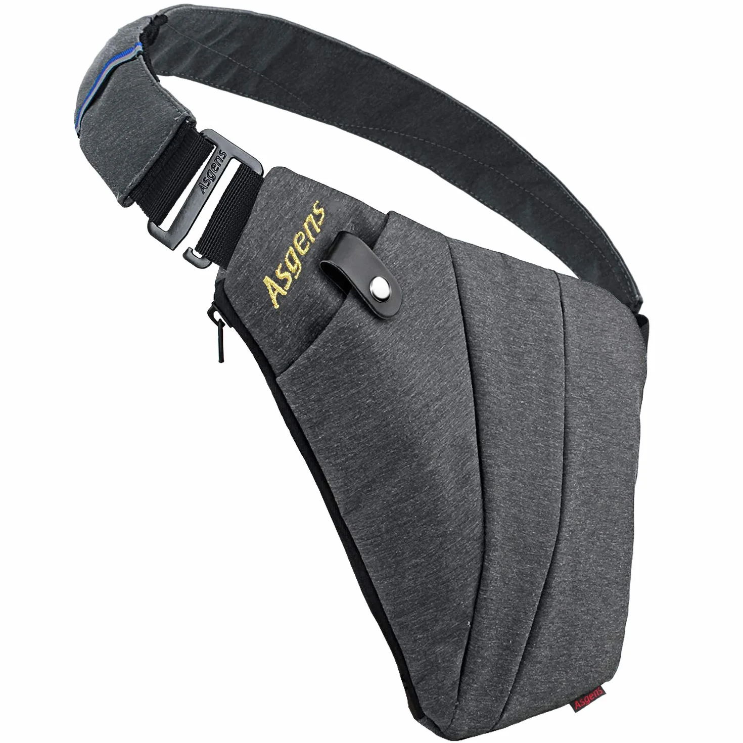 Crossbody Sports Poitrine Sac Pratique Multi-usages Anti-vol Sécurité Sling Bag Sac De Messager Étanche Loisirs Portable pour Enfants et Adultes En Plein Air