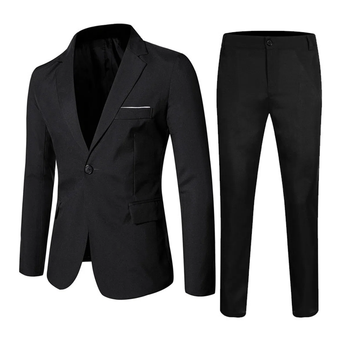 Generisch Vêtements jeunes enfants tout-petits bébé garçon printemps solide manches longues pantalon manteau tenues 2 pièces vêtements costume de famille Halloween