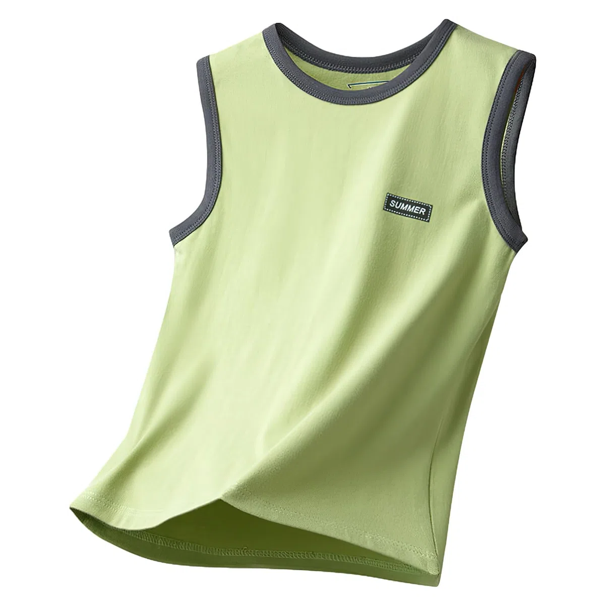 amropi Ensemble Enfant Garçon Eté Short et Débardeur Tenues de 2 Pièce pour 3-12 Ans