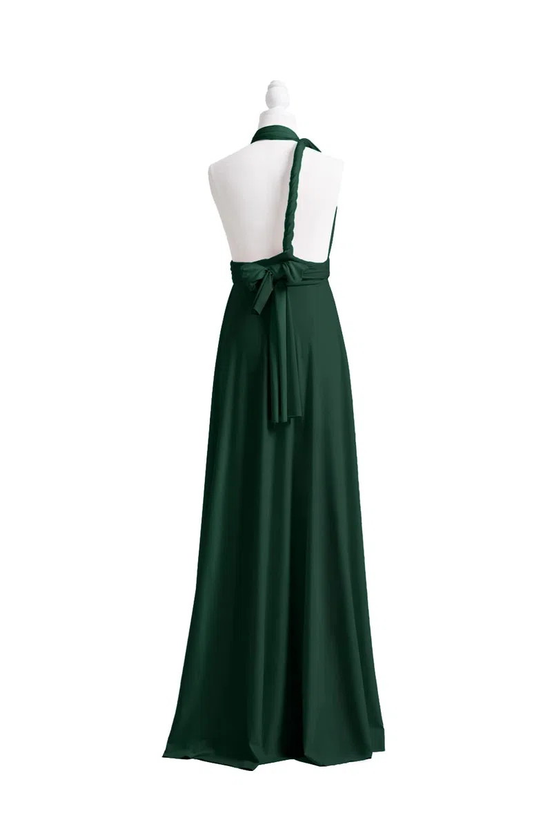 72styles Robe Infinity avec Bandeau, Robe Demoiselle d'honneur Femme Convertible, Longue, Grande Taille, Multi-Way, Soirée,Mariage Invitée