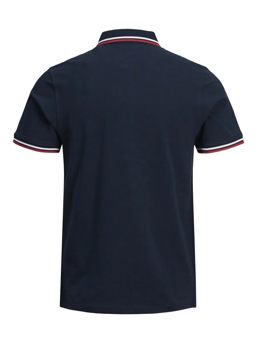 JACK & JONES Jjepaulos Polo Ss Noos Homme Polo, Marine Blazer, M