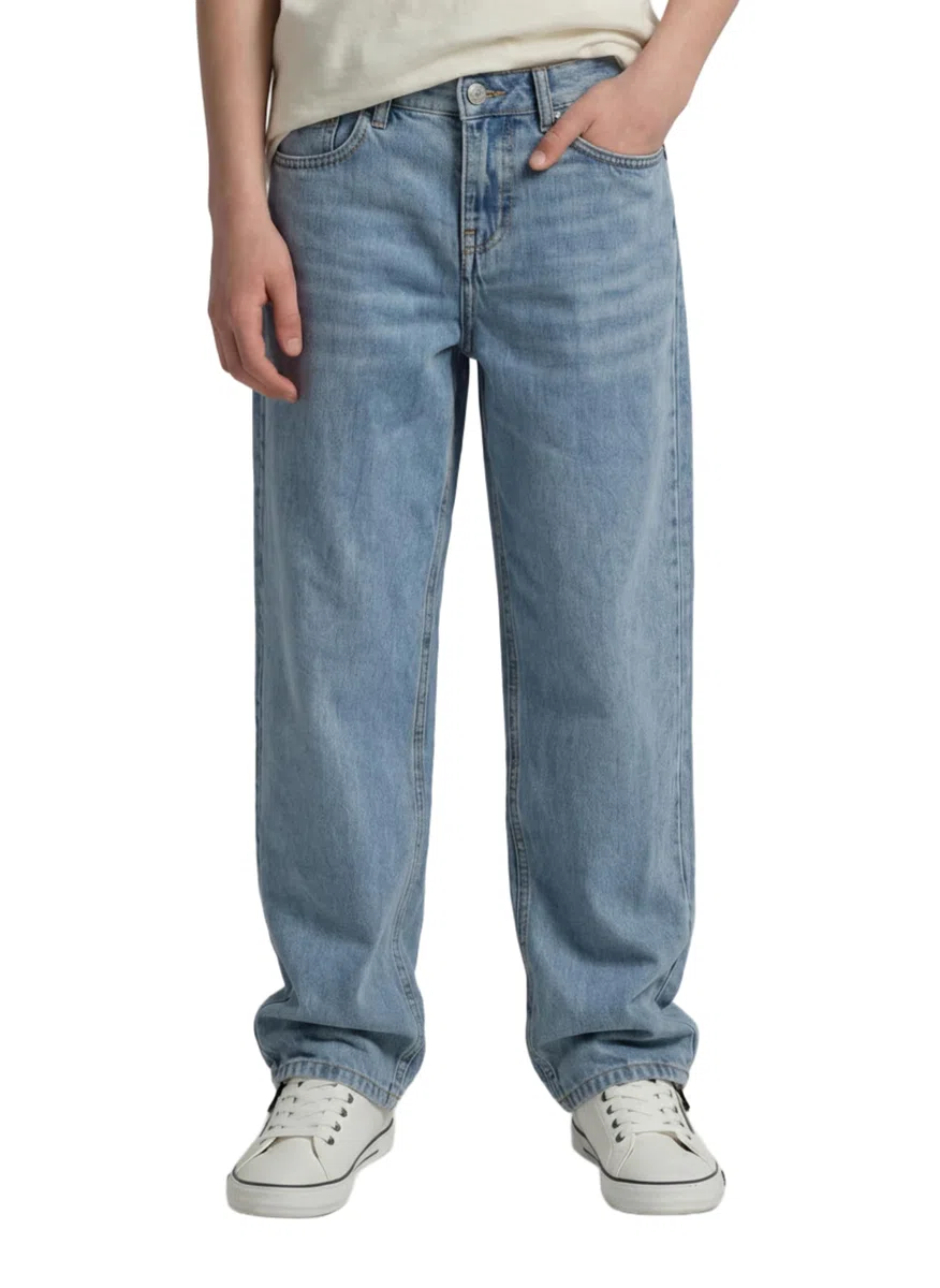 Tom Tailor 1041052 Jean Coupe Baggy Garçon