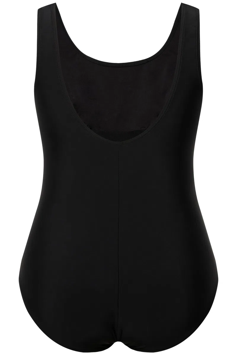 Ulla Popken Femme Grandes Tailles Maillot de Bain, passepoils, Bande sous la Poitrine, Doublure Poitrine 747874