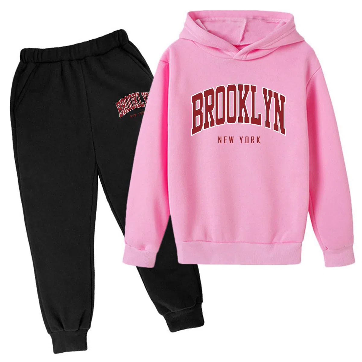 Enfant Garçon Ensemble Sport - Jogging Survêtement Ensemble Ensemble à Capuche et Pantalon Ensemble Sweatshirt et Joggers Ensemble Survêtement Ensemble Sweat et Jogging pour garçons et Filles