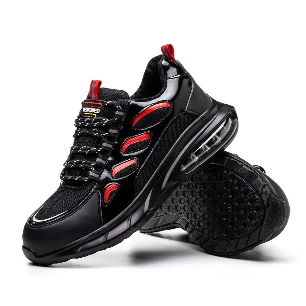 Rona Shoes Chaussures de Sécurité Baskets de Sécurité Chaussure de Travail Légère Confortable Femme Homme