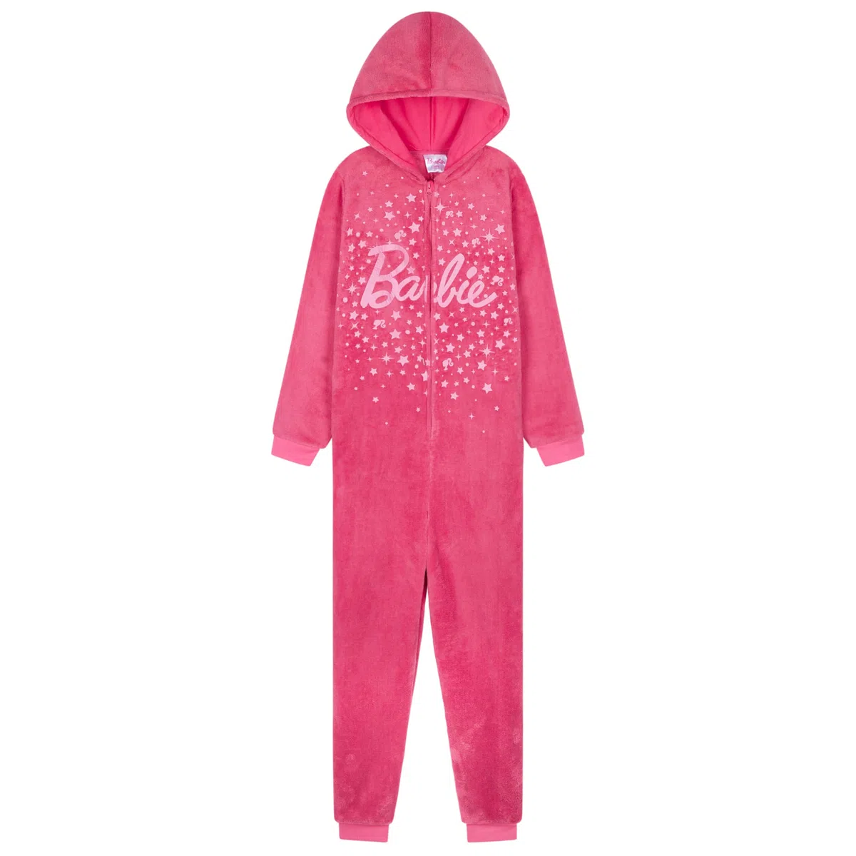 Barbie Combinaison Pyjama Fille, Pilou Pilou Enfant Polaire, Surpyjama avec Capuche - Cadeau Fille et Ado