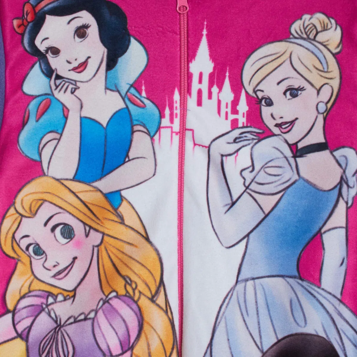 Disney Grenouillère Princesse Fille Pyjama Combinaison Polaire Enfant 2-10 Ans
