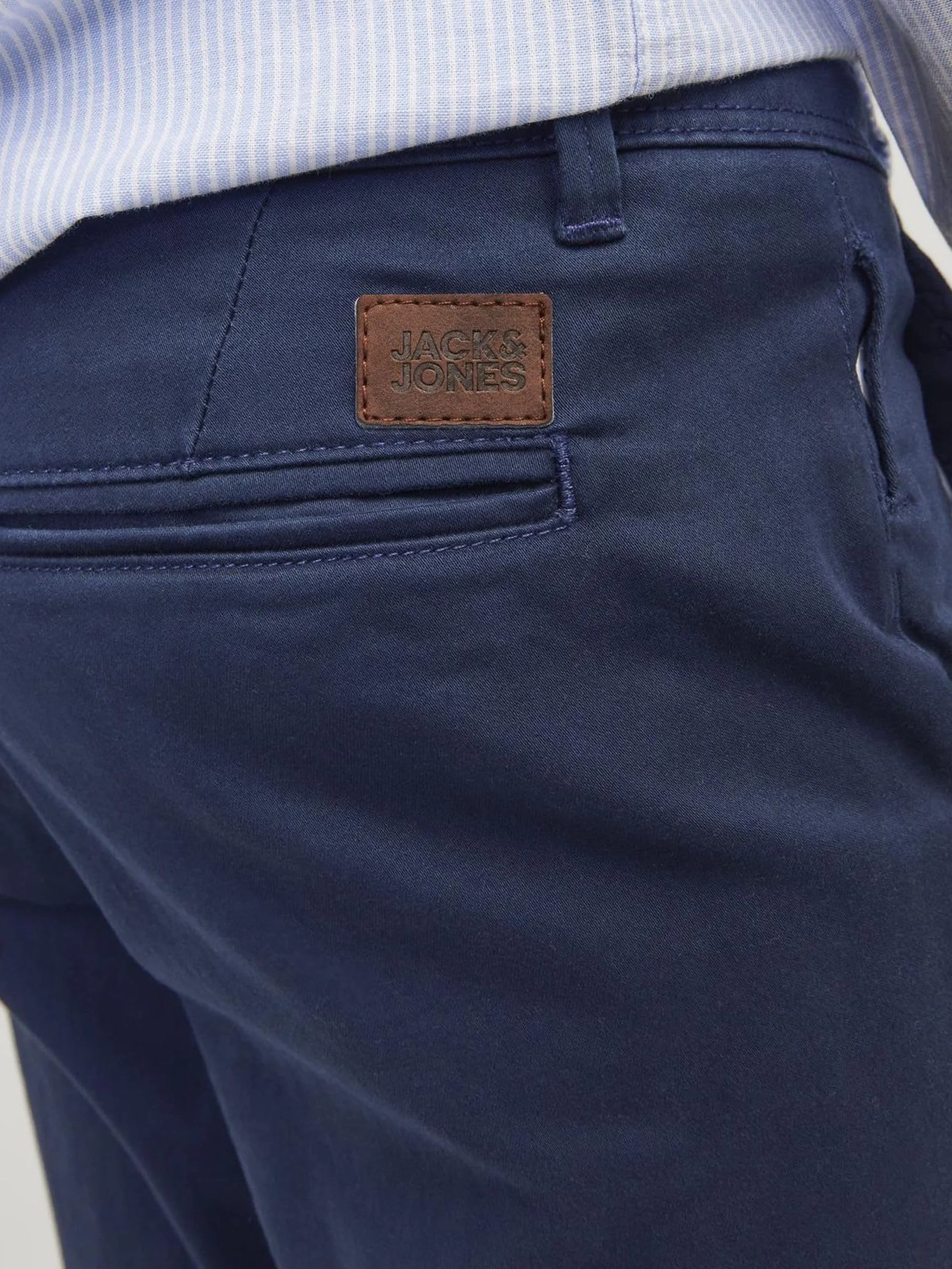 Jack & Jones Jpstmarco Jjbowie Sa Beige Noos JNR - Pantalon - Hose - Garçon
