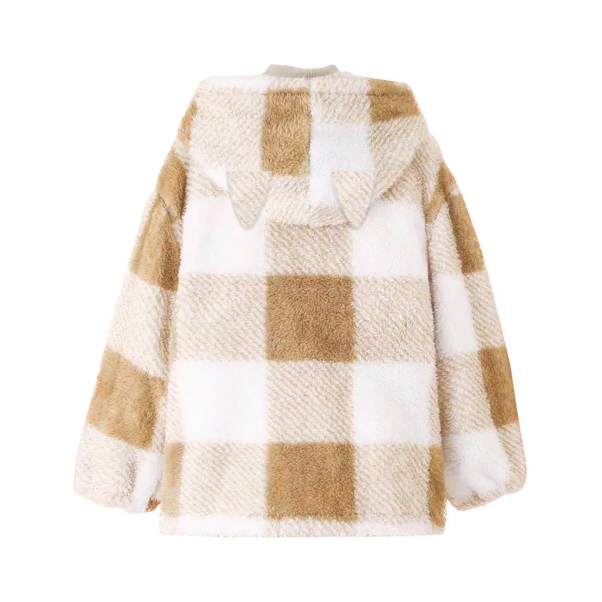 Veste Chasse Enfant, Manteau Enfant Fille, Doudoune Chaud Veste À Capuche Fourrrure Rembourré Manteaux Rembourrage Type Duvet Vestes À Polaire Blouson avec Poches Manteau Imperméable Grande Taille