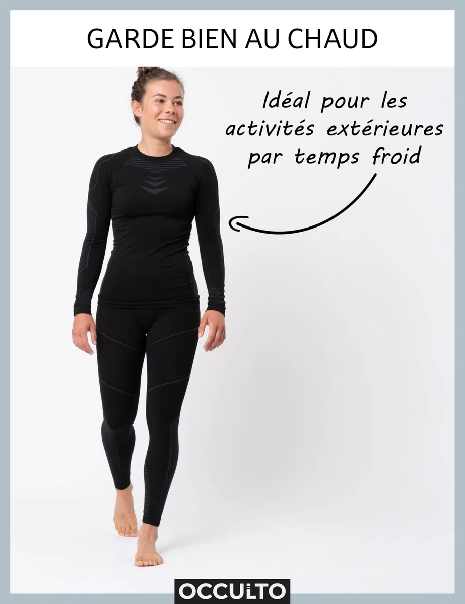 Occulto sous vetment Thermique Ski Femme (modèle: Lindsey)