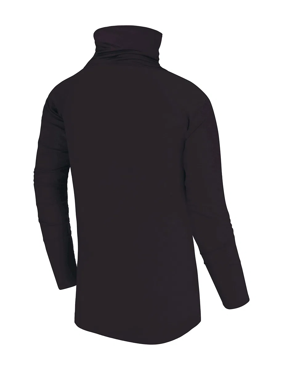 TCA Warm-Up T-Shirt de Sport et Thermique Running Tee-Shirt à Col Roulé pour Fille