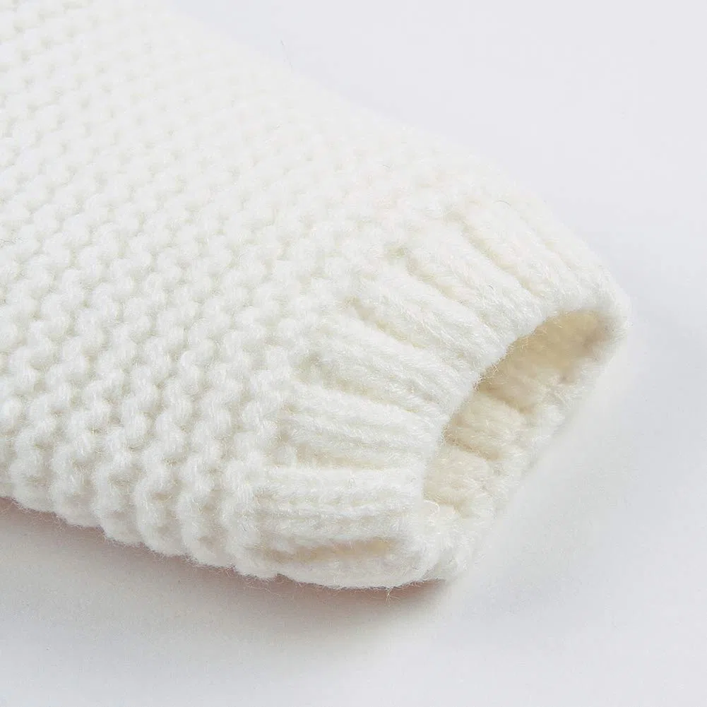Cardigan bébé Manteaux à Capuchon garçons Filles tricoté Vestes Pull Chaud vêtements d'extérieur