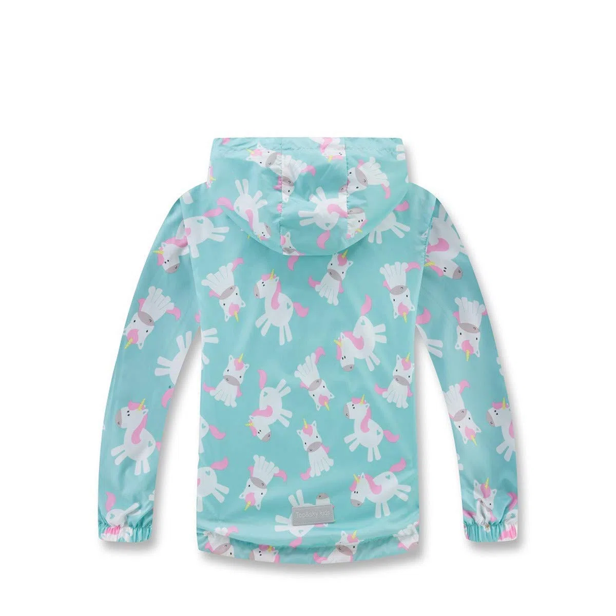 FAIRYRAIN Enfant Garçon Fille Manteaux Imperméables doublé Polaire Blouson Manteaux imperméables à Capuche
