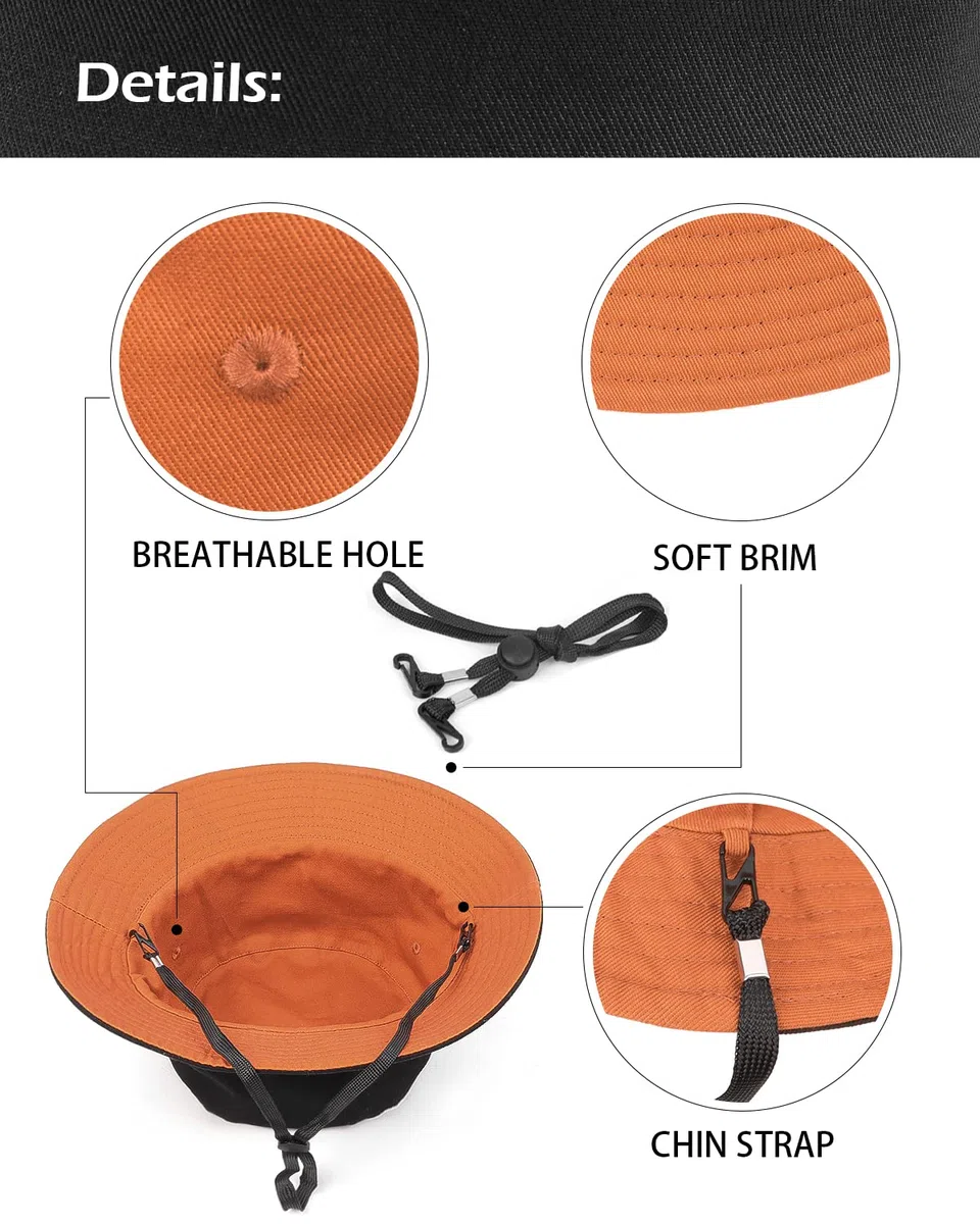Zylioo Bobs Seau Chapeaux XXL Grosses Têtes Réversible Pêche Randonnée Chapeau Solaire en Plein Air Marche Chapeau pour Hommes Femmes