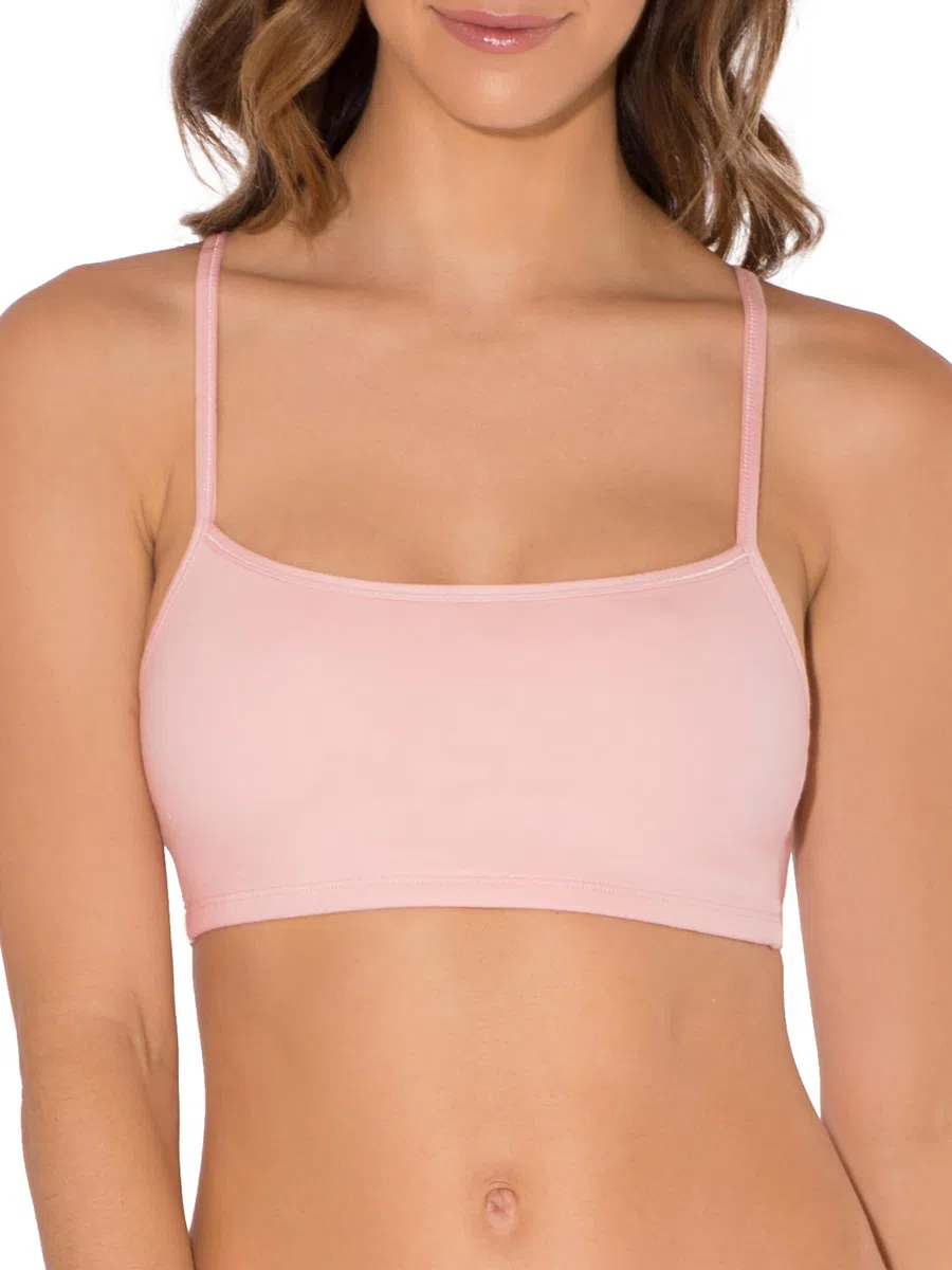 Fruit of The Loom Built-up Sports Bra 3 Pack Soutien-Gorge de Sport Femme (Lot de 3)