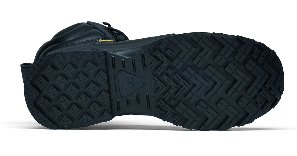 Shoes for Crews Guard High, Chaussures de sécurité certifiées CE S3 HRO WR SRC, Bottes de travail unisexes avec semelle extérieure antidérapante, Chaussures sûres hydrofuges pour hommes et femmes