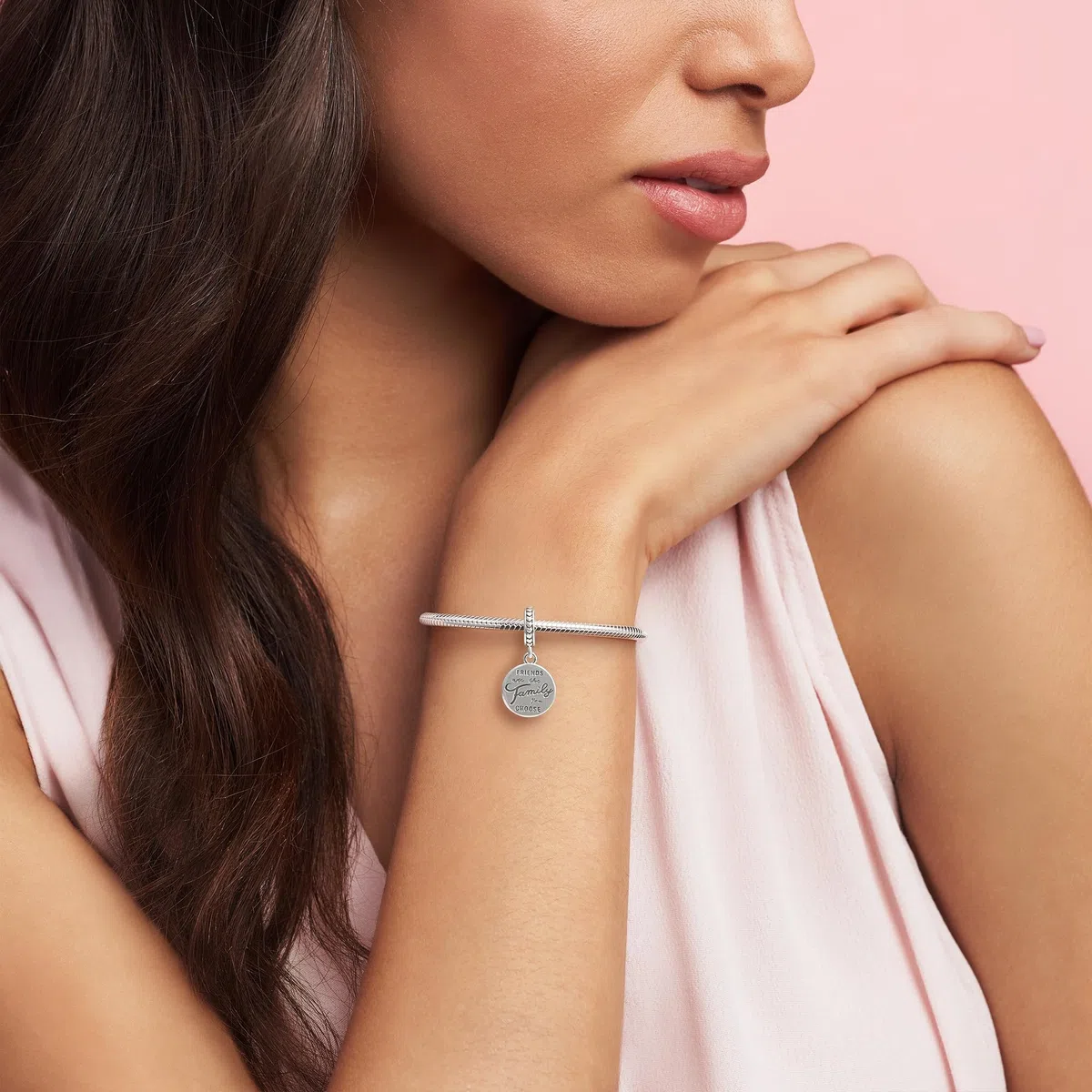 Pandora Charms et clips Cœur noué