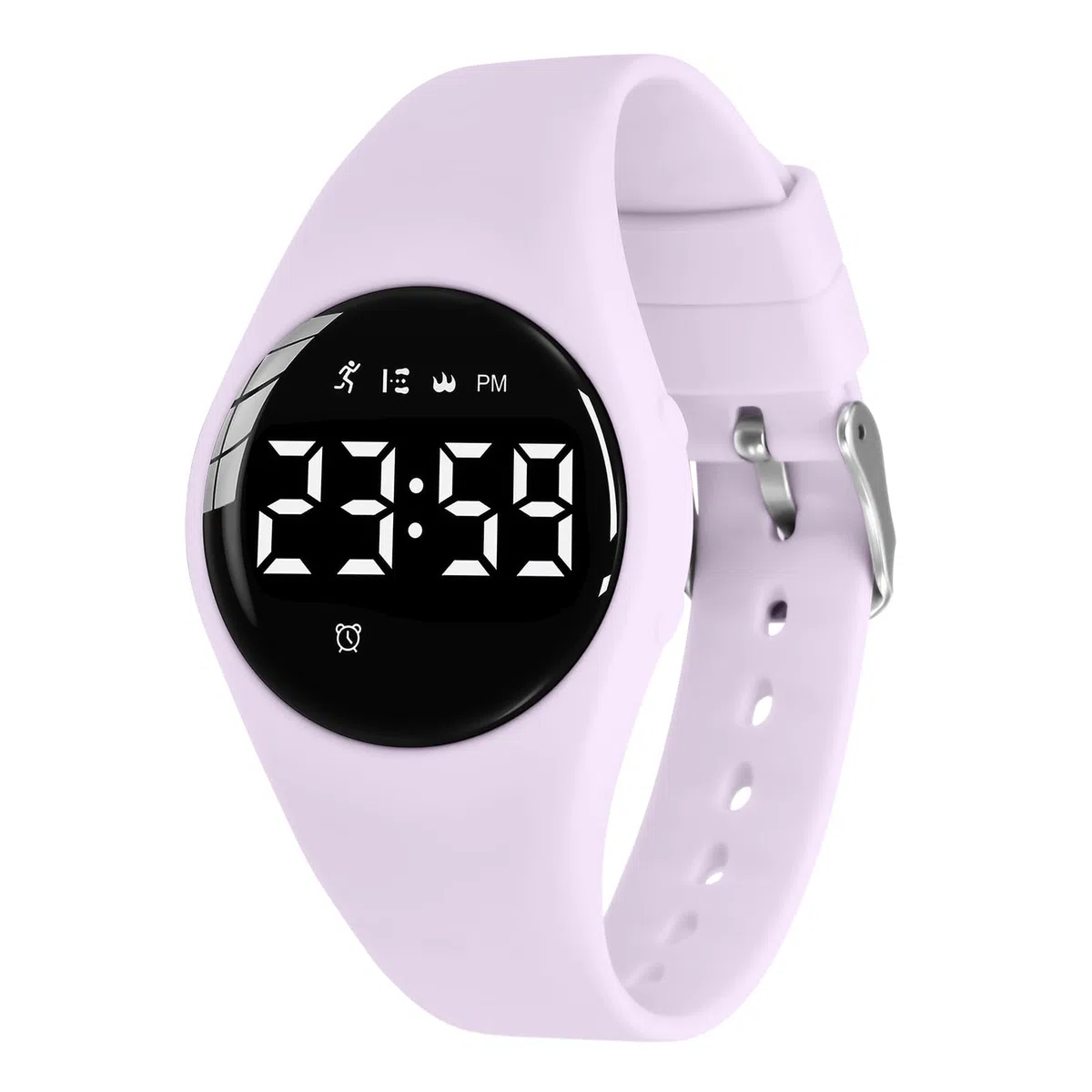 aswan watch Montre Digitale Enfant avec Chronomètre, Eclairage, Alarme, Date,Podomètres Marche Non Connecté-Montres Sport pour Fille Garcon avec Bracelet en Silicone