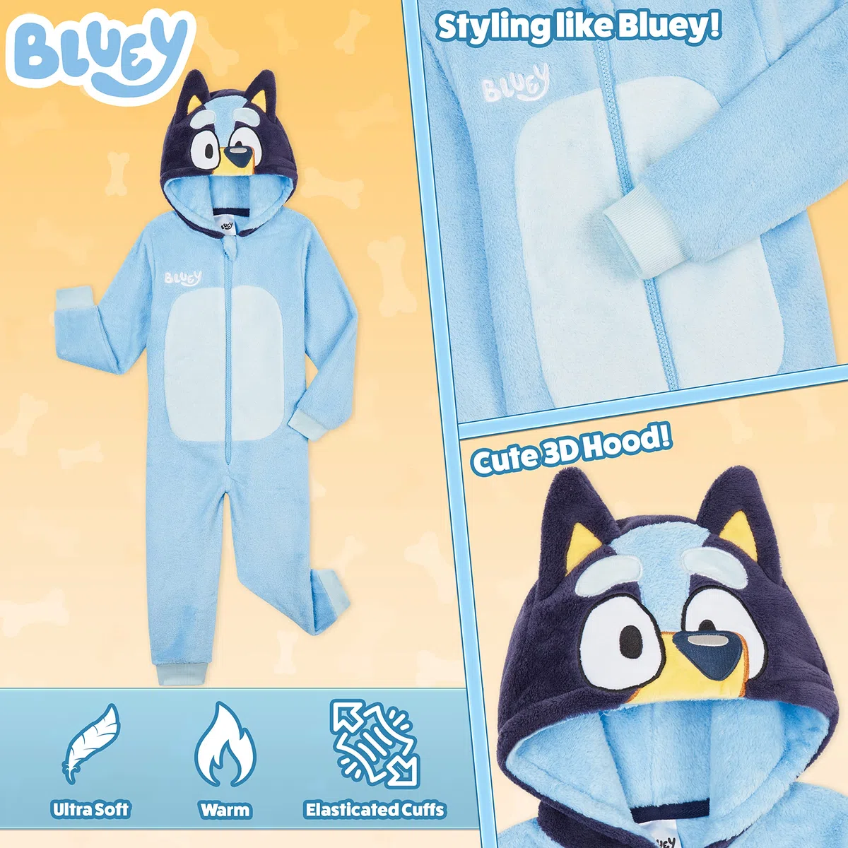 BlueY Onesie, Pyjama Pilou Pilou Garçon - Cadeau pour Garçon