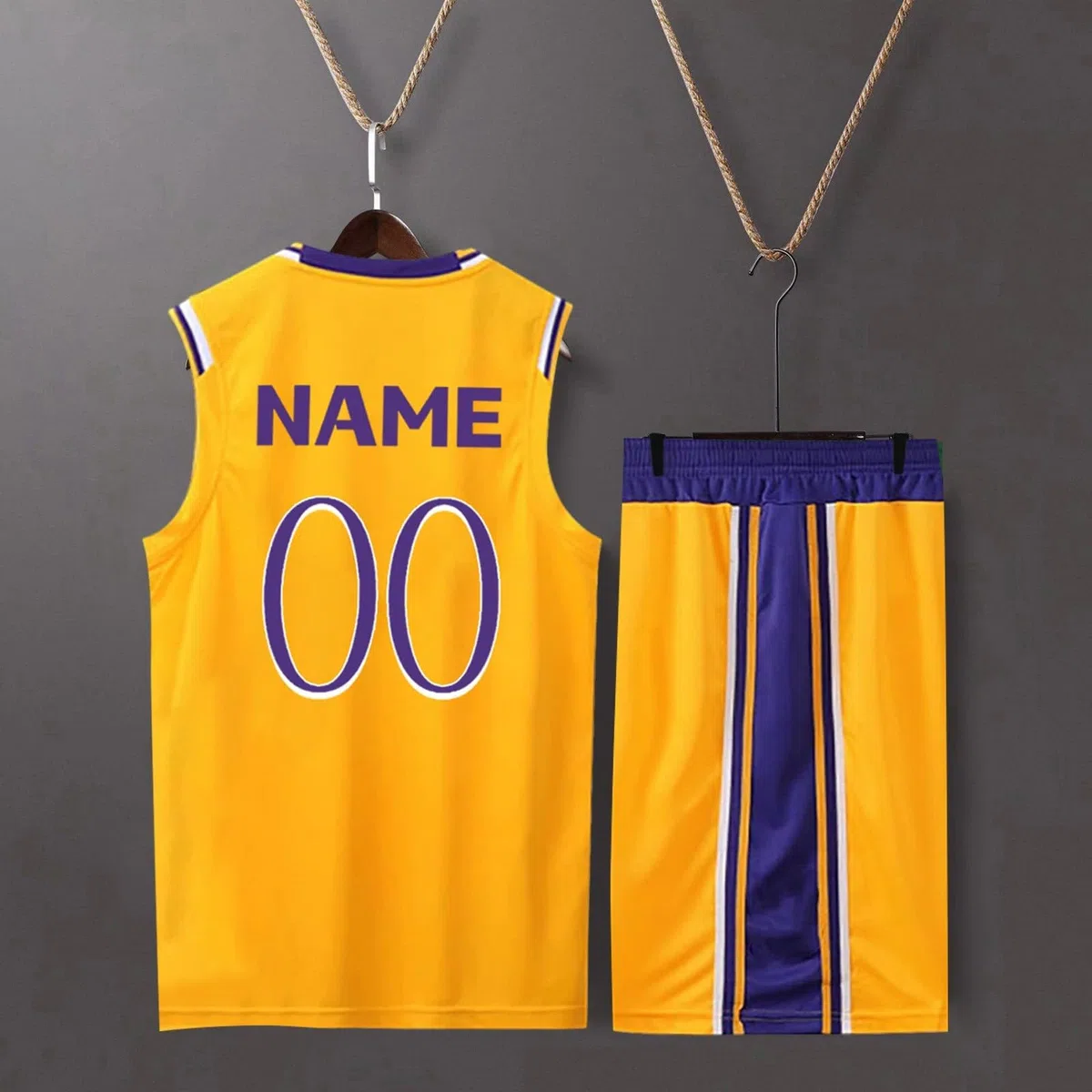 Personnalisé Maillot Basketball Enfant/Adulte, Personnalisable Ensemble de Basket Respirant pour Matchs, Entraînements & Loisirs