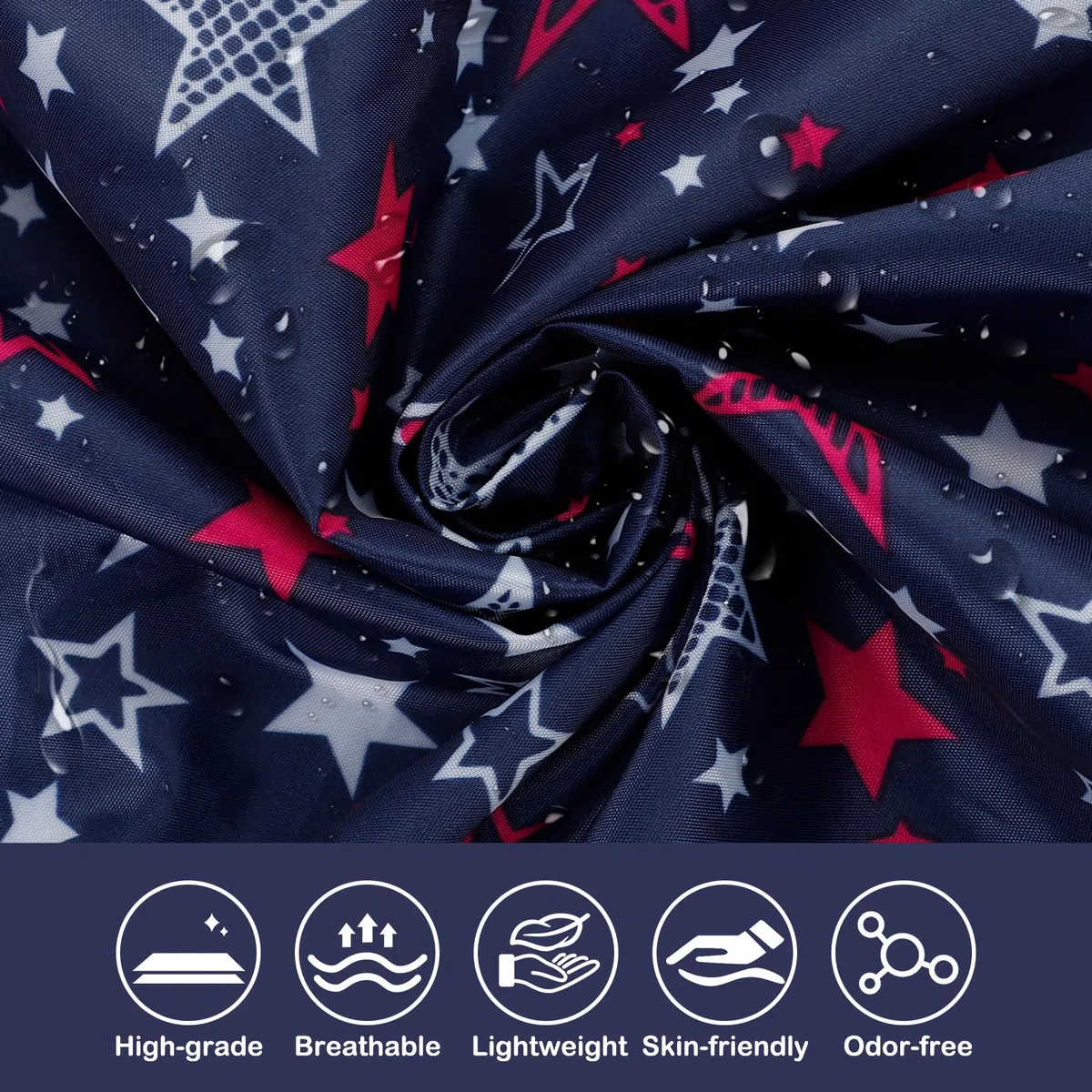 KAKU NANU Poncho Pluie Enfant Imperméable 3-14 Ans Avec Grande Capuche Et Sac De Rangement Cape Pluie Cahouet Fille Garçon Rose Rouge Bleu Jaune