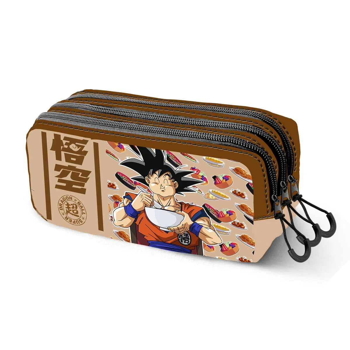Dragon Ball Goku Foodie-Trousse Trick Fan 2.2, Brun, 23 x 11 cm