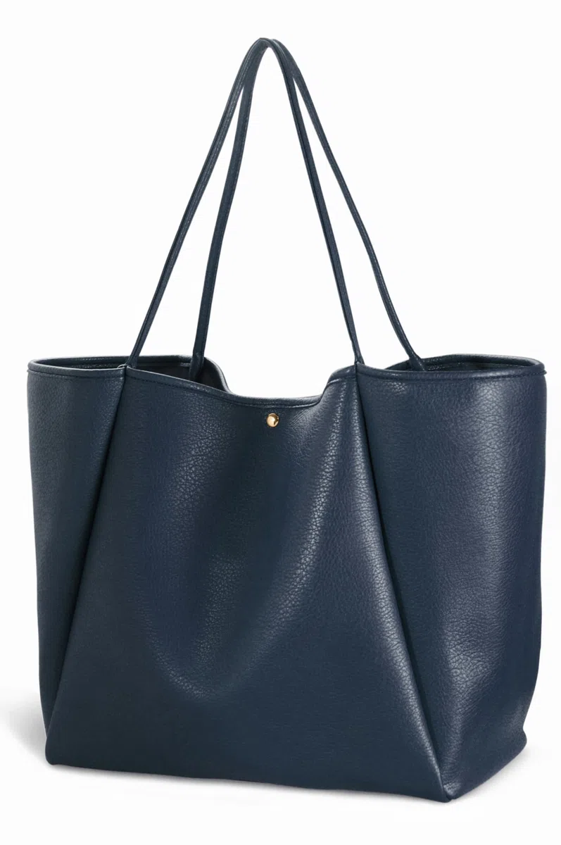 Sac fourre-tout surdimensionné en cuir PU pour femme Sac de week-end Sac à main Sac à main de voyage