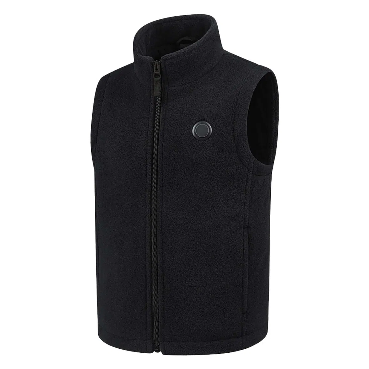 Gilet chauffant en polaire pour filles et garçons avec charge USB, batterie rechargeable, veste chaude doublée en polaire pour enfants, activités de plein air d'hiver