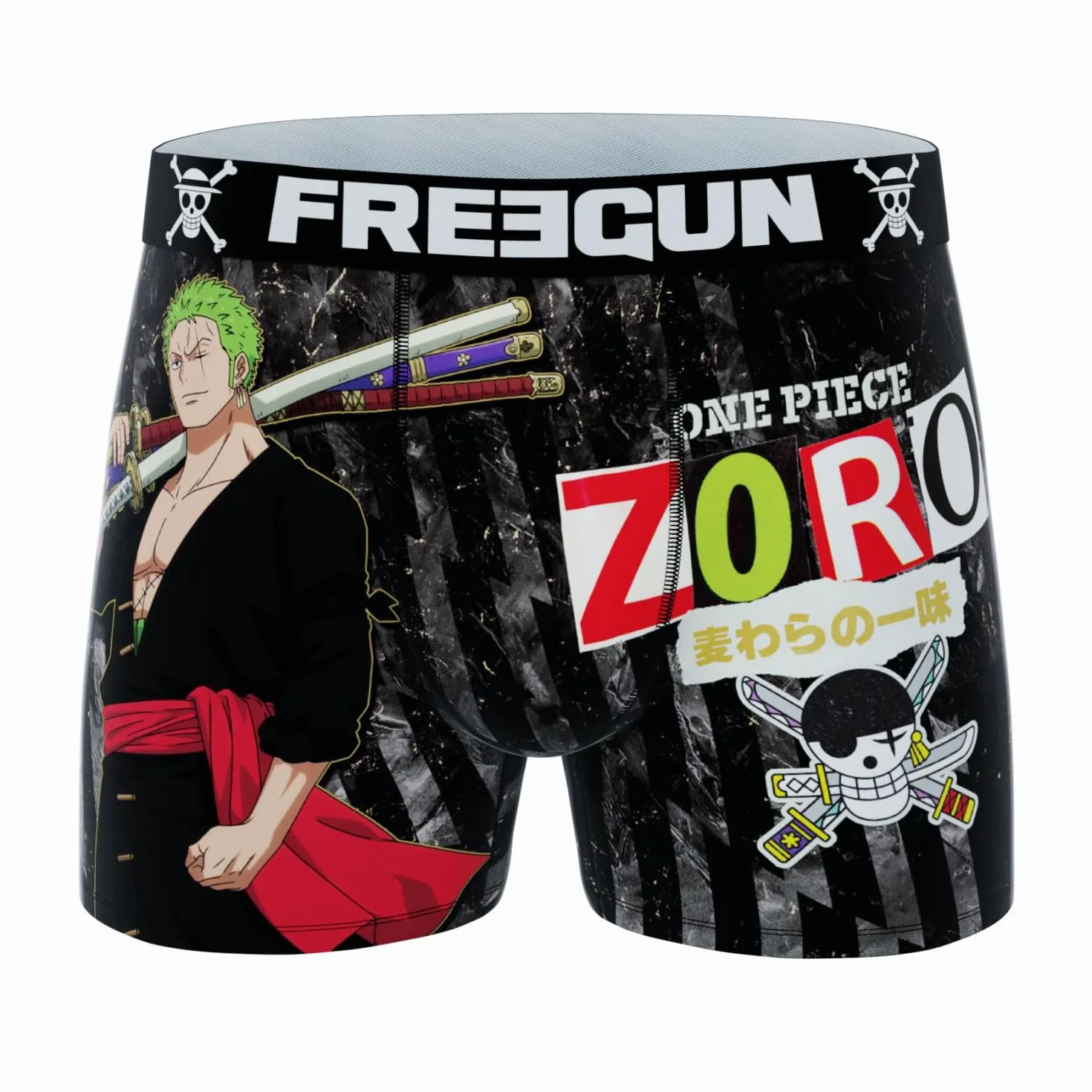 Freegun Boxer Homme One Piece, Caleçon Homme (Lot de 5)