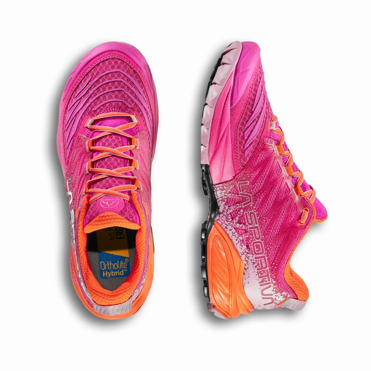 LA SPORTIVA Femme Akasha II Woman Shadow/Red Plum Chaussures de Trail Running