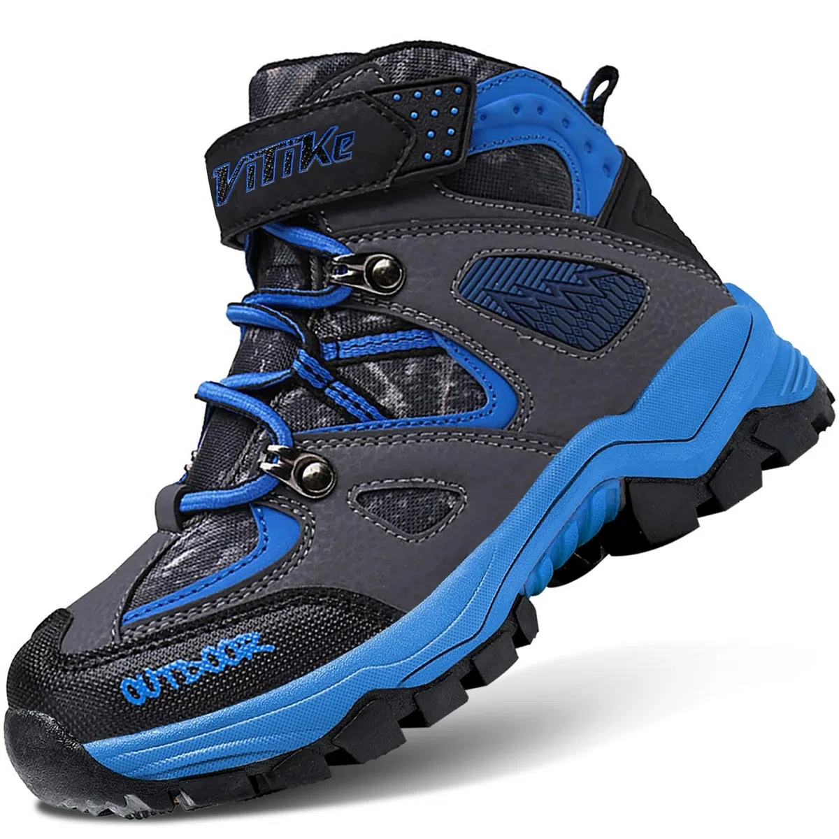 VITIKE Garçon Chaussures en Coton pour Enfants Bottes de Neige Hiver Filles Chaussures de Randonnée