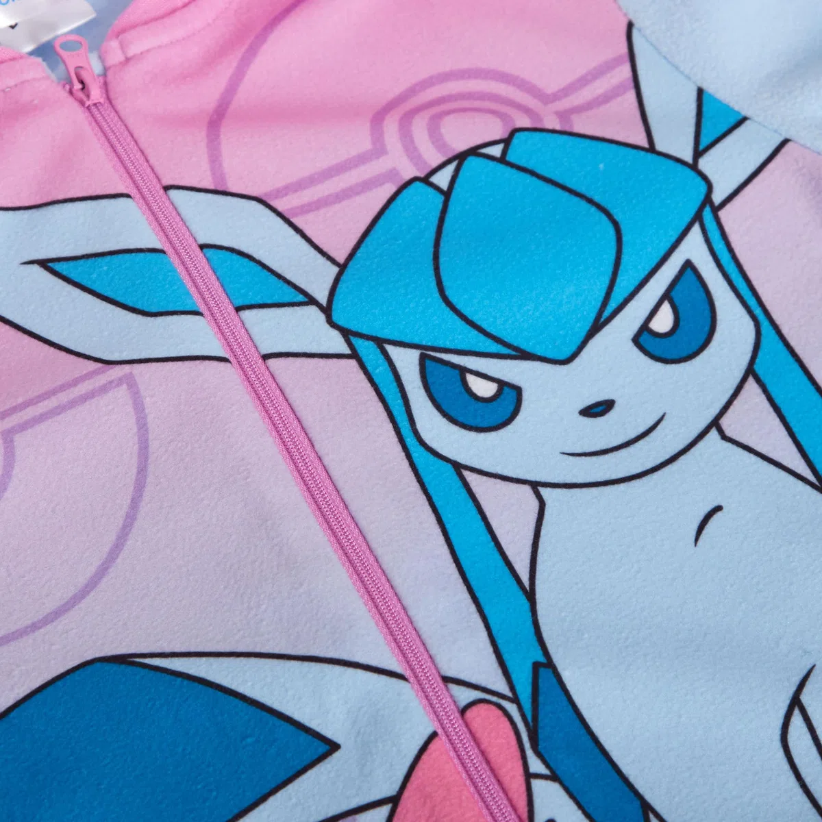 Grenouillère Pokémon en polaire confortable pour fille avec fermeture éclair