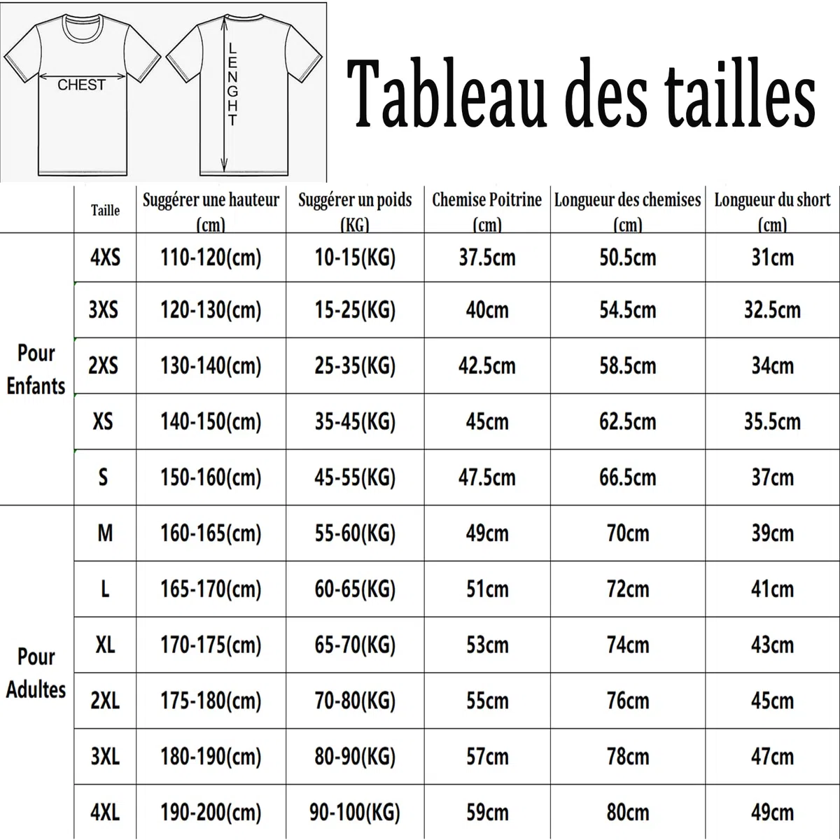 Maillot de Foot Personnalisable Maillot de Foot Enfant Personnalisé Ensemble T-Shirt Shorts 2 pièces personnalisé Nimporte Quel numéro de nom Team Logo Jersey