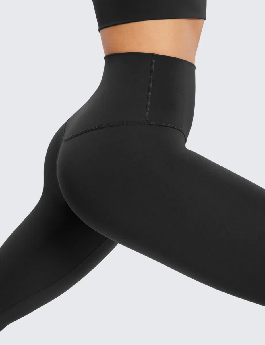 CRZ YOGA Butterluxe Femme Taille Haute Soft Lounge Yoga Capri Entraînement Legging - 43/48/53cm