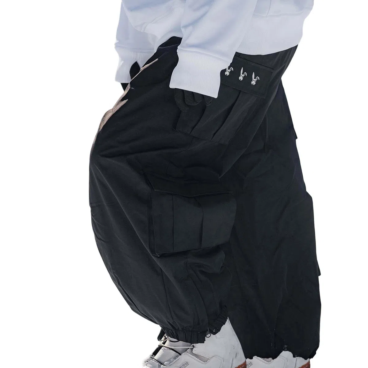 Pantalon de ski pour homme, femme, baggy de snowboard large, pantalon de neige, surdimensionné, multi-poches, imperméable, coupe-vent, respirant, chaud, randonnée, hiver, pantalon de chasse