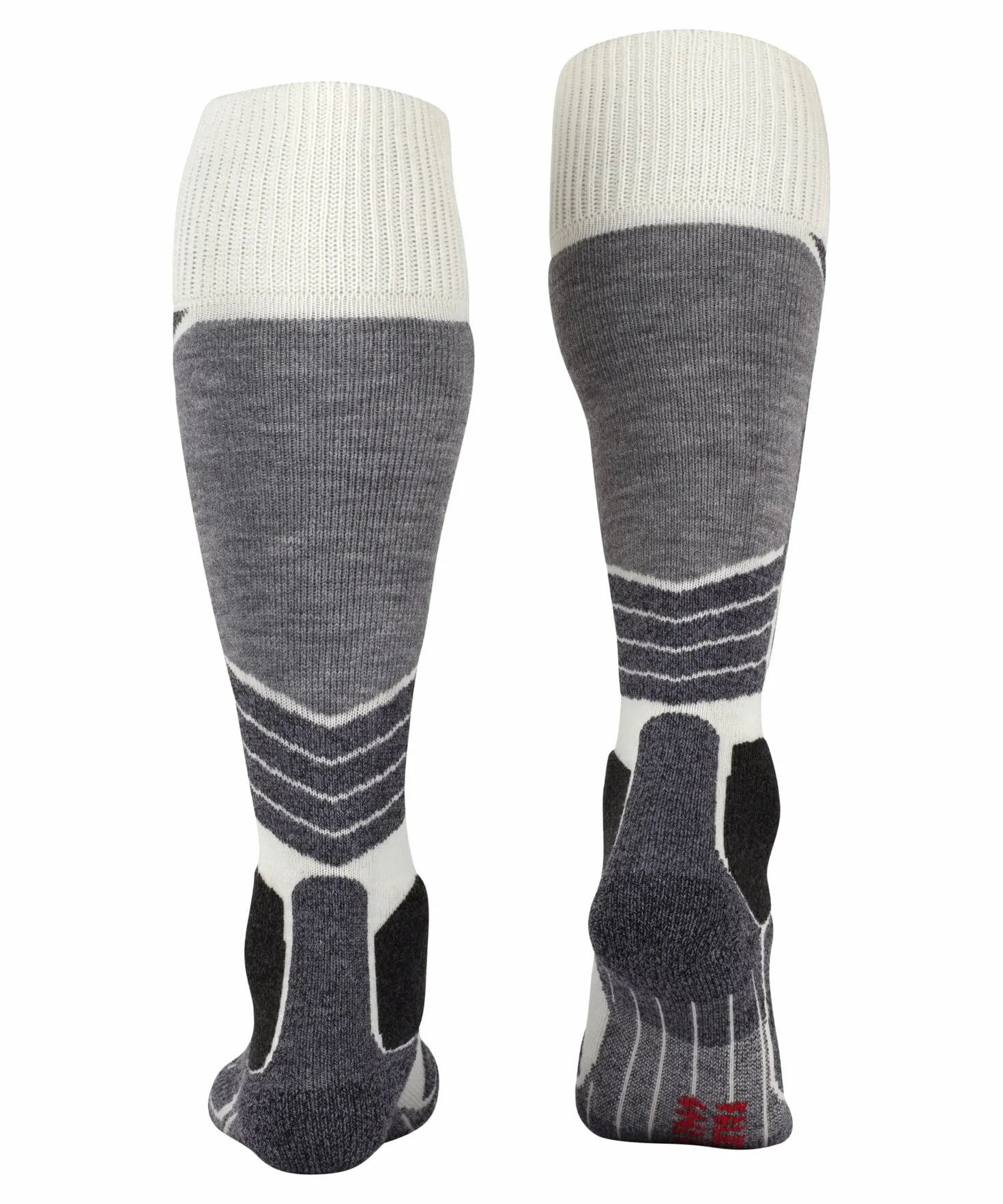 FALKE femme SK1 chaussettes de ski rembourrage ultra épais renforts aux tibias chaudes respirantes séchage rapide régulation climatique anti-odeur laine fil fonctionnel 1 paire
