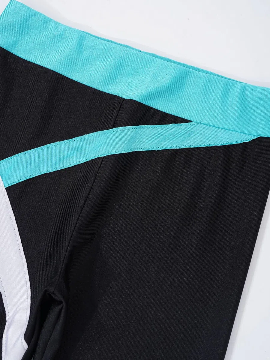 Enfant Fille Tenue Patinage Artistique Ensemble Sport Survêtement Danse Gymnastique Fitness 5-16 Ans