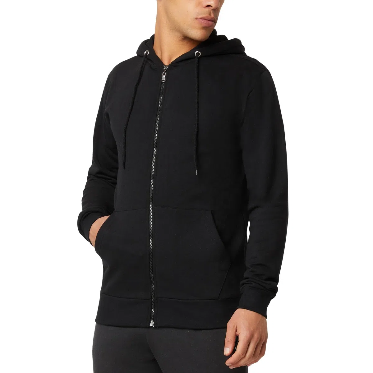 FM London Zipped Sweat-Shirt À Capuche Homme