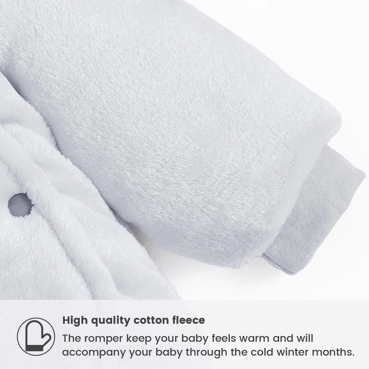 Combinaison d'hiver pour bébé avec capuche Combinaison de neige pour bébé Barboteuse d'hiver en flanelle Barboteuse Combinaison de jeu avec pieds Combinaison à motifs de dessins animés Vêtements pour
