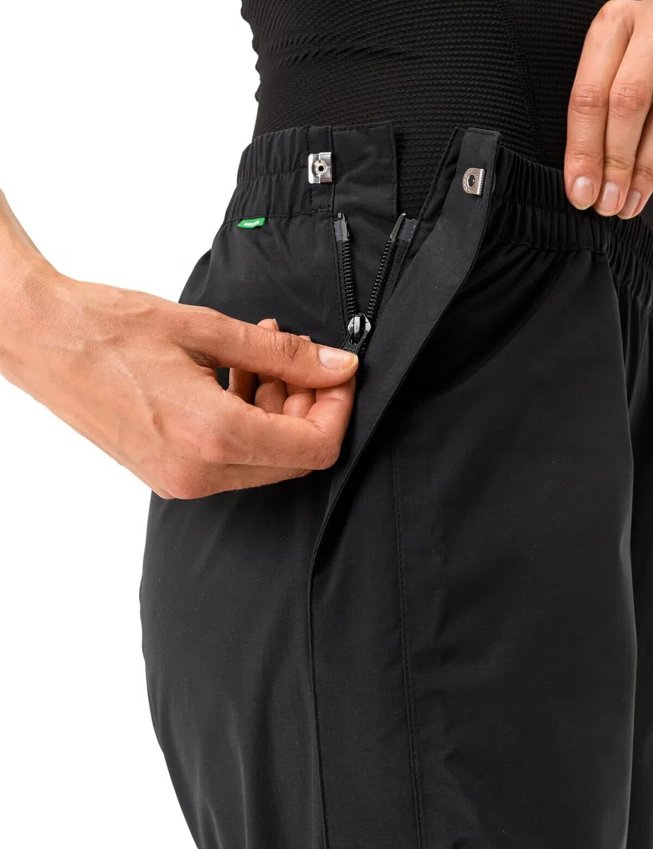 VAUDE Pantalon Yaras Rain Zip IV pour Femme - Pantalon Classique - Classique - Femme