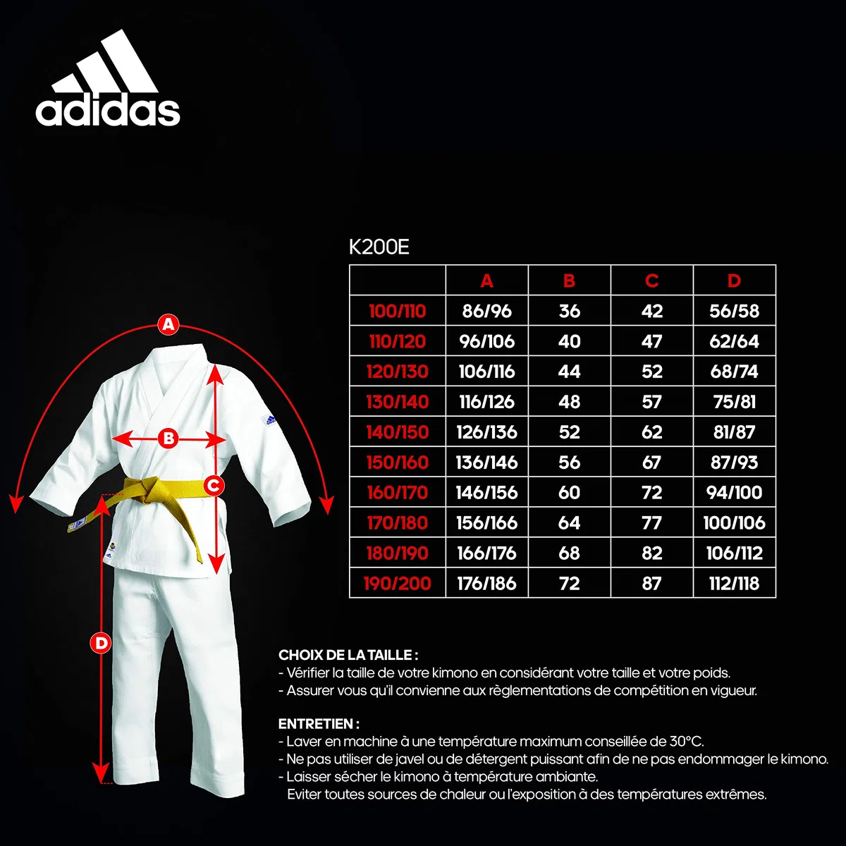 adidas Kimono de karaté Evolution