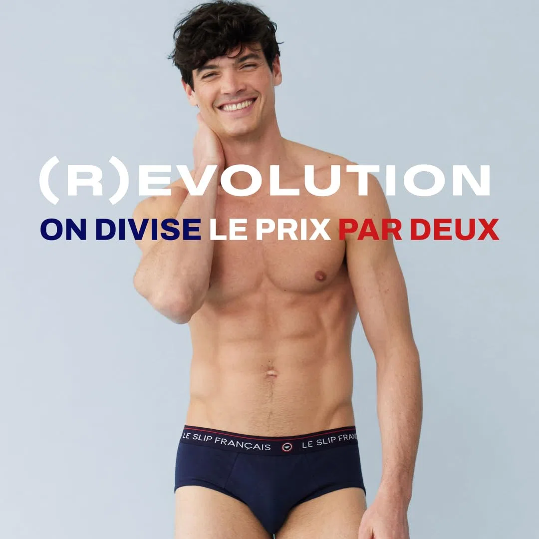 Le Slip Français Intrepide sous-vêtement Homme (Lot de 1)