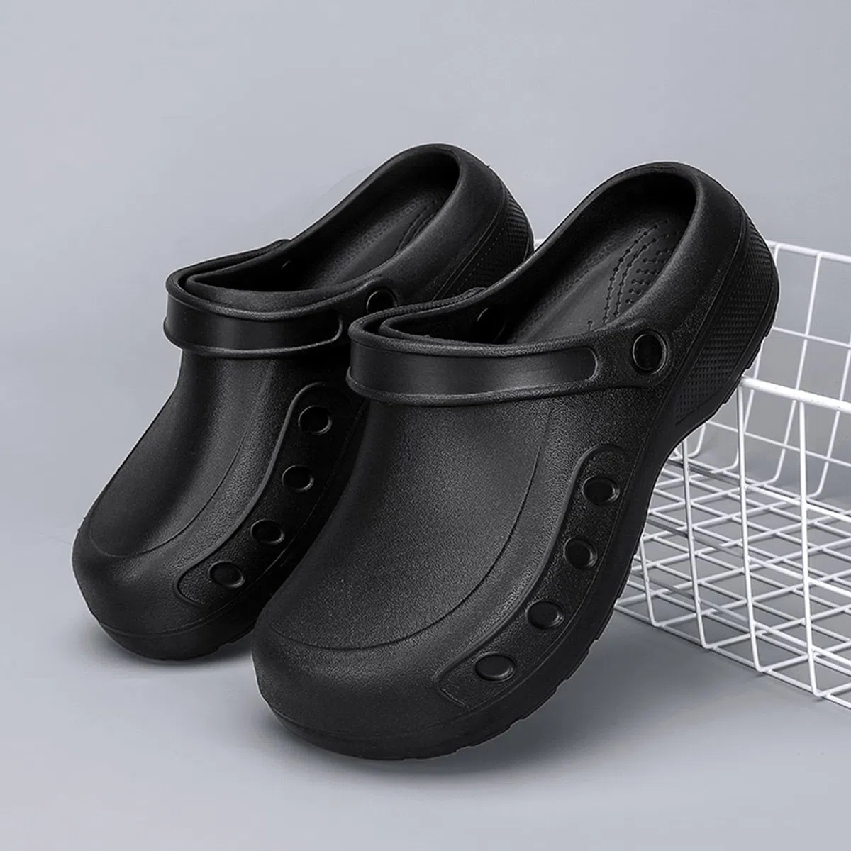 CERYTHRINA Chaussures de Cuisine pour Hommes et Femmes Chaussures de Soins Infirmiers Imperméables et Antidérapantes Sabots de Jardinage Légers et Amortisseurs