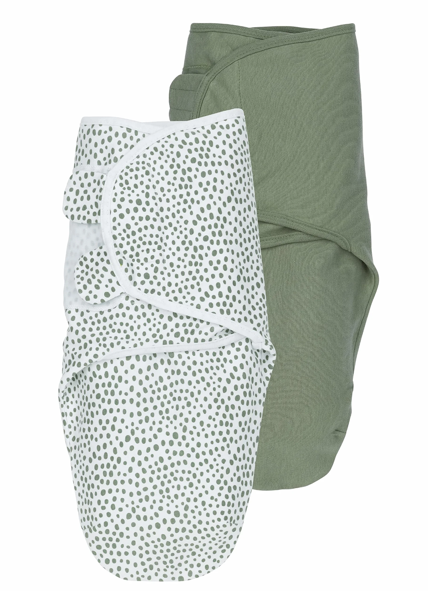 Meyco Baby Cheetah/Uni pucksack - 2er Pack - Forest Green - 0-3 Monate