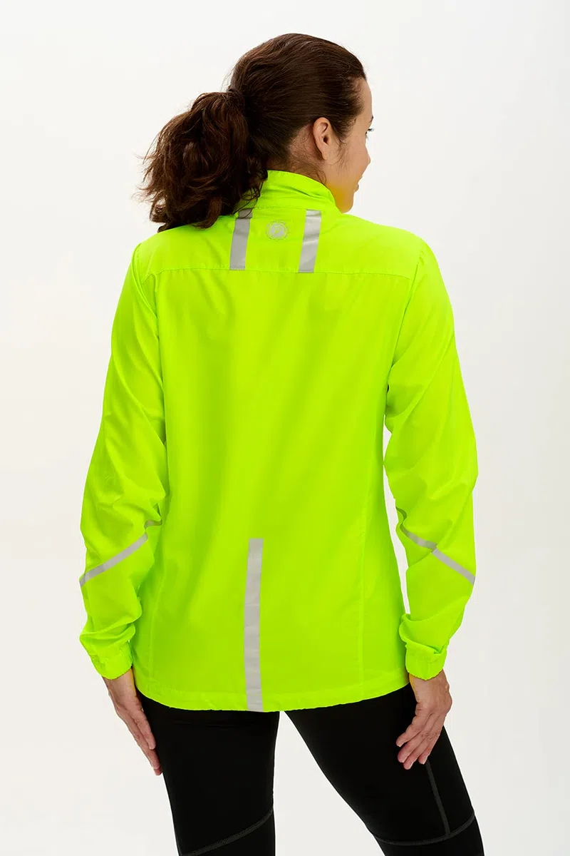 Time To Run Veste de Course a Pied Pour Femme Avec Poches - Légère Coupe-Vent Respirant - Idéal Pour L'exercice et Le Jogging - de