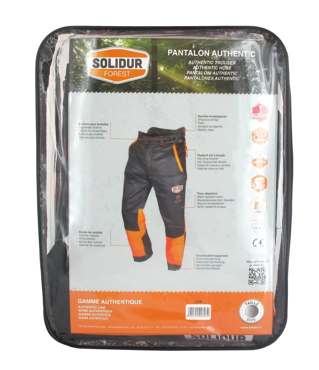 Greenstar - Pantalon Bucheron Anti-Coupure & Jambières de Protection OZAKI
