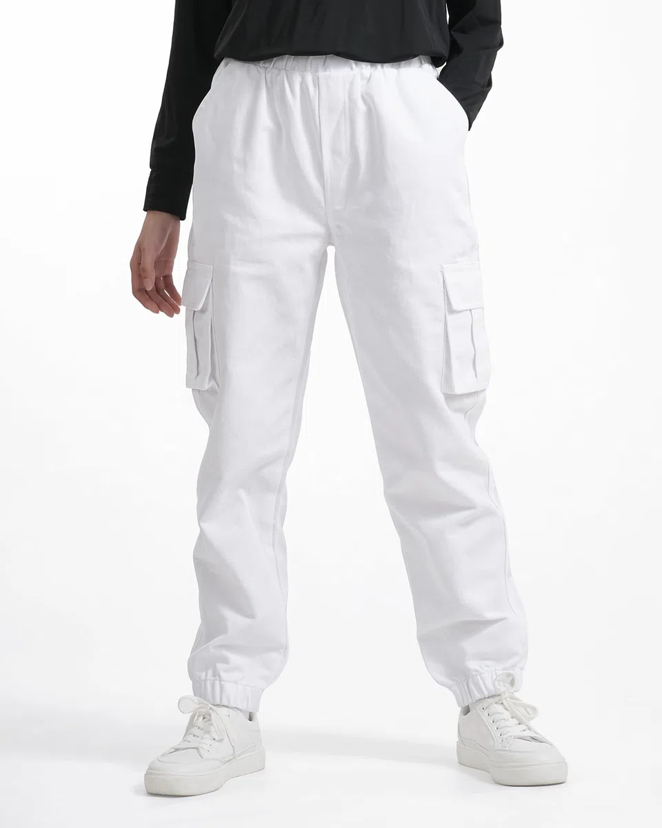 KEREDA Pantalon Cargo pour garçon - Pantalon de Jogging - Pantalon Cargo - 134-176