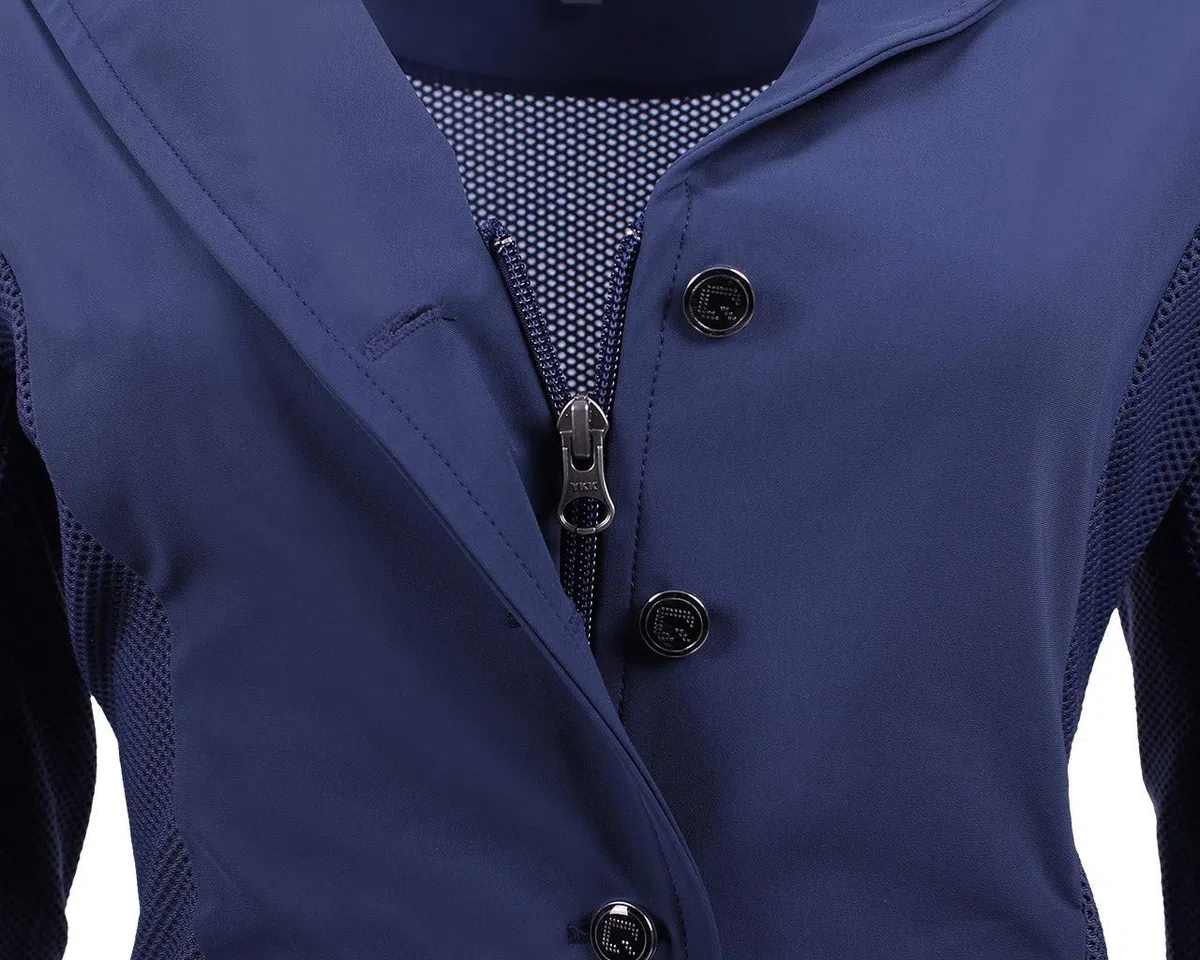 QHP Novèn Veste de compétition pour femme avec empiècements en maille