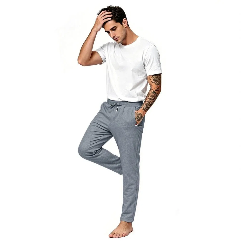 Tansozer Pantalons de Sport Homme Jogging Survetement Coton Sportswear