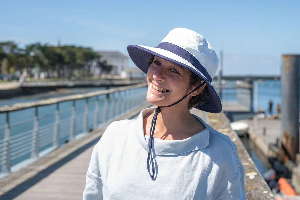 SOWAY Chapeau Mixte Anti-UV UPF 50+ "Bord de Mer - (3 Couleurs)